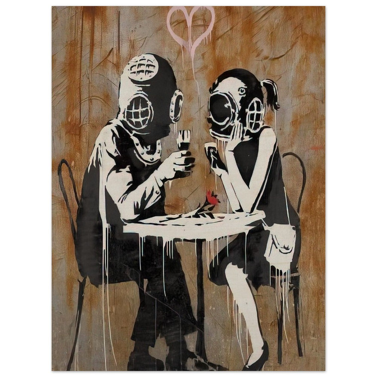 Banksy  THINK TANK 2003 Wood Print
