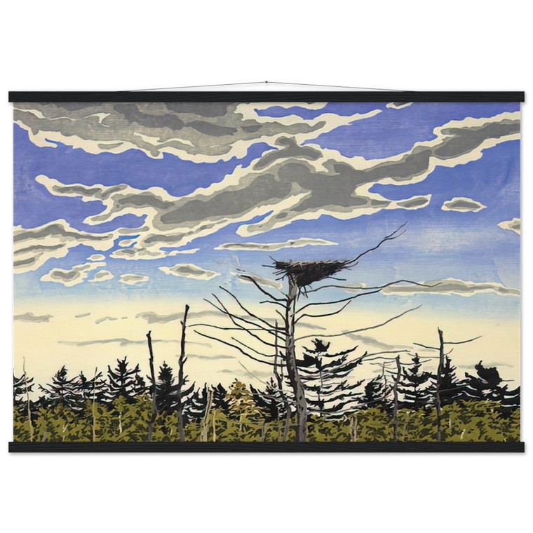 Neil Welliver  Ospreys Nest  1980 Museum-Quality Matte Paper Poster with Hanger