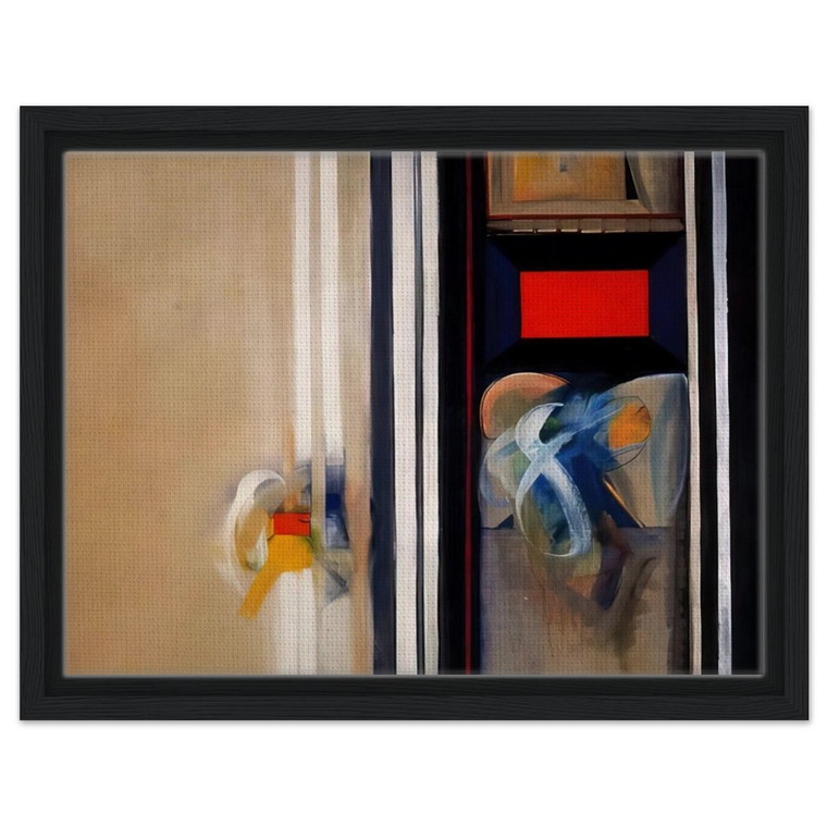 Miriam Schapiro  Treasury  Abstract Expressionism Framed Canvas