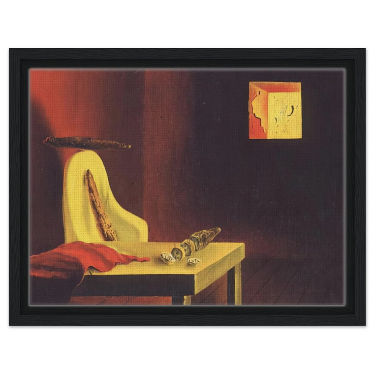 Salvador Dali  THE INVISIBLE MAN Framed Canvas