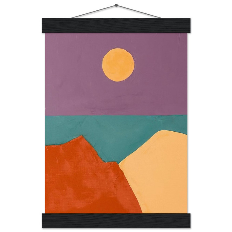 Etel Adnan  Untitled  2015 Museum-Quality Matte Paper Poster with Hanger