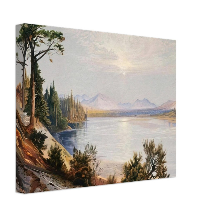 Thomas Moran  Head of Yellowstone River Canvas