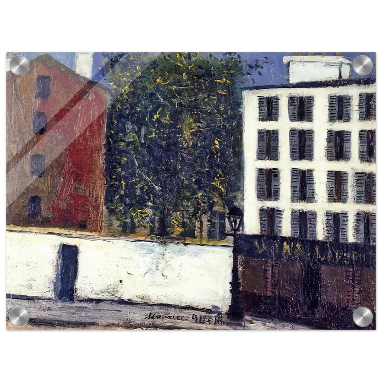 Maurice Utrillo  MONTMARTRE STREET Acrylic Print