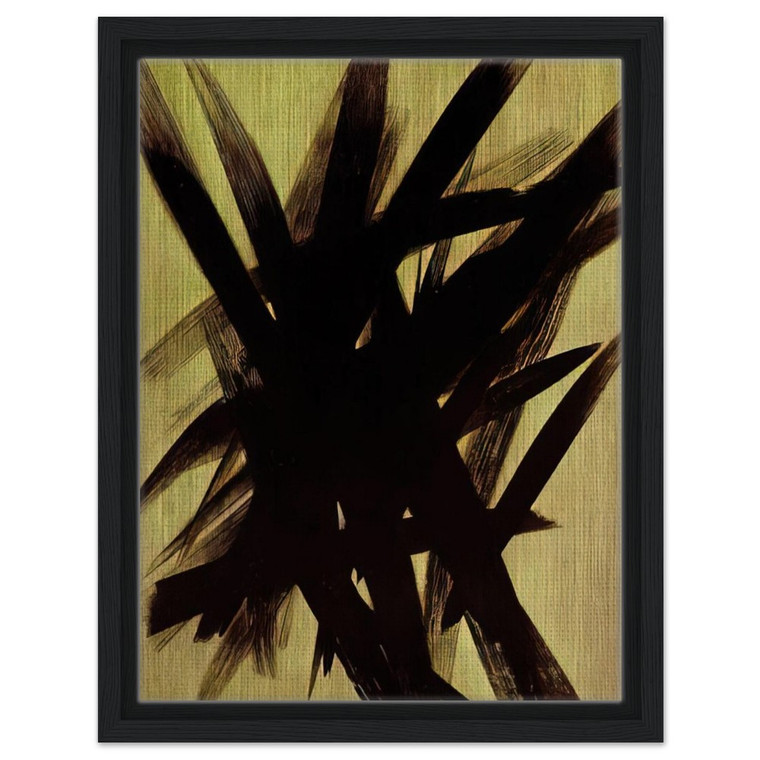 Hans Hartung  Untitled T195523  1955 Framed Canvas