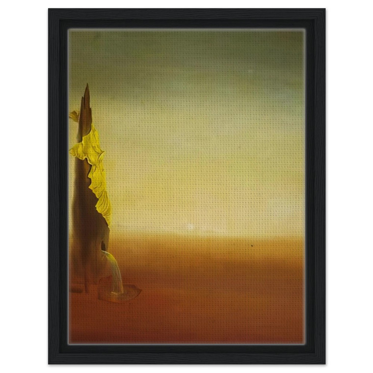 Salvador Dali  THE BIRTH OF LIQUID FEARS Framed Canvas