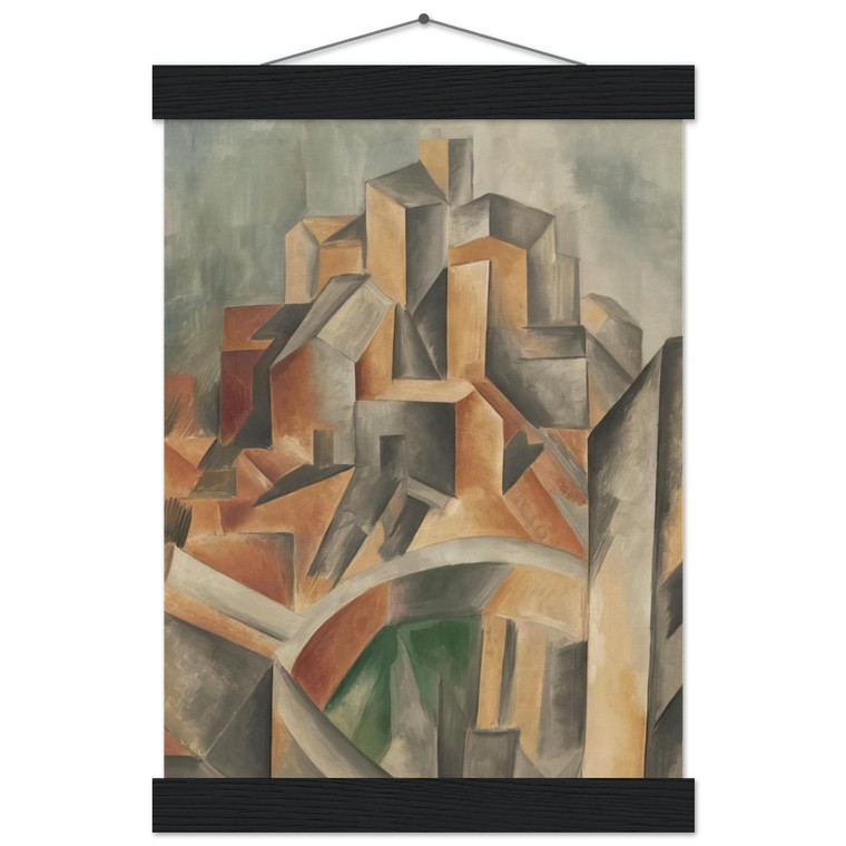 Pablo Picasso The Reservoir Horta de Ebro Matte Paper Poster with Hanger