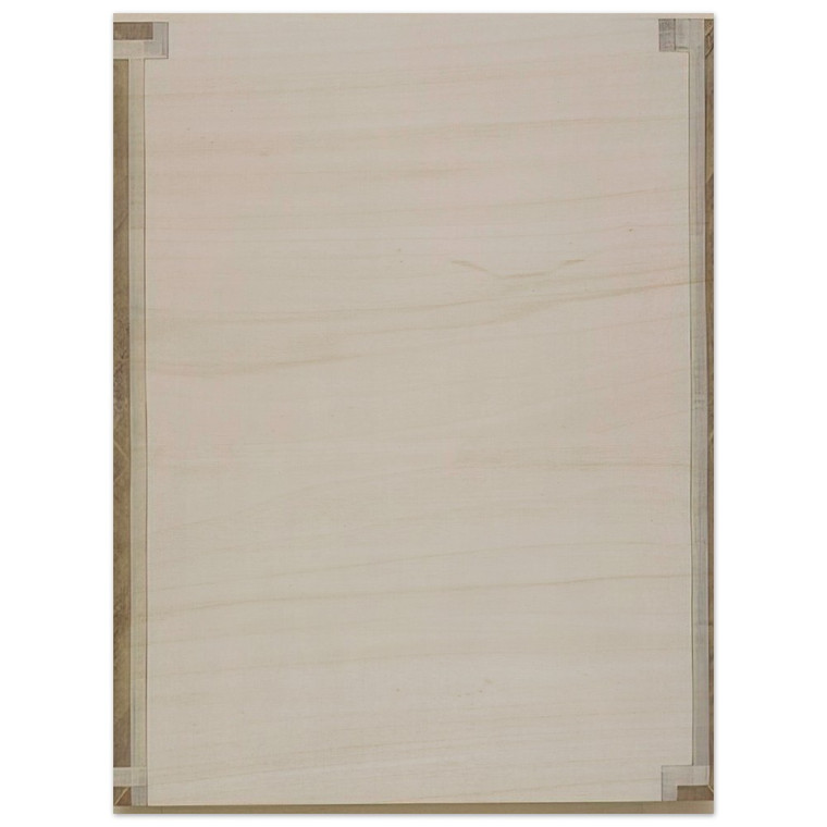 Robert Ryman  Record  1983 Wood Print