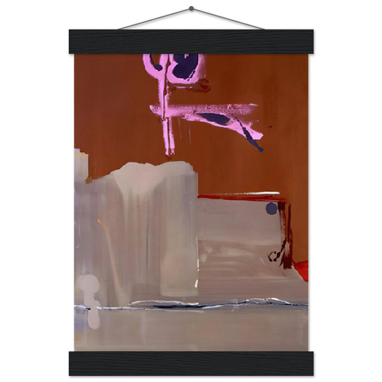 Helen Frankenthaler Captain s Watch 1986 Matte Paper Poster with Hanger