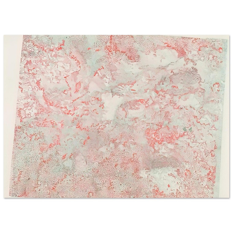 Nancy Graves Anaglyph Stereoscopic Moon Rocks 1973 Fine Art Print