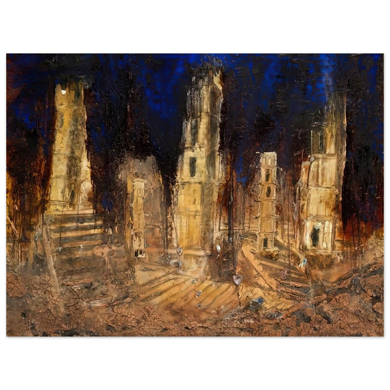 Anselm Kiefer  WALHALLA 2016 Wood Print