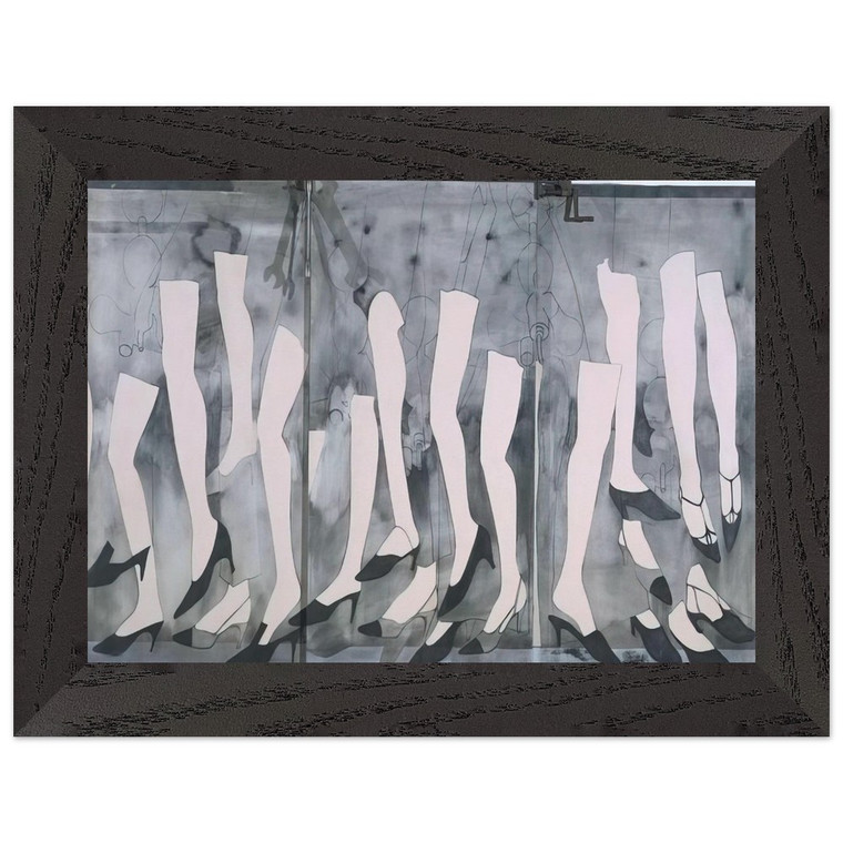 Jim Dine WALKING DREAM WITH A FOUR FOOT CLAMP 1965 Premium Framed Art Print