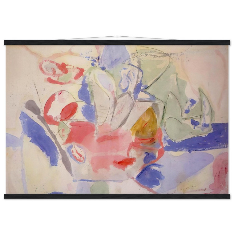 Helen Frankenthaler Mountains and Sea Matte Poster with Hanger