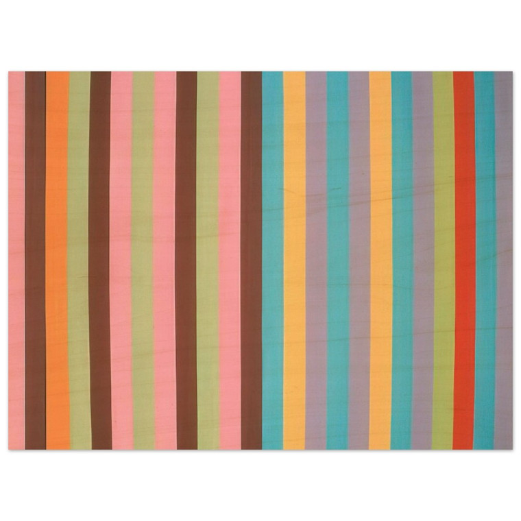 Gene Davis  Boudoir Painting  1965 Wood Print