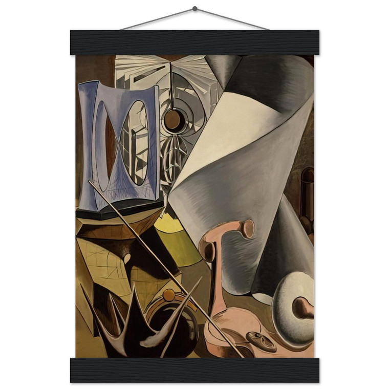 Man Ray SHAKESPEAREAN EQUATION TWELFTH NIGHT Poster with Hanger