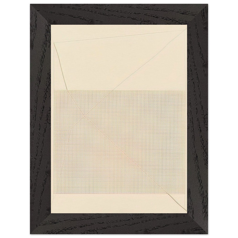 Gego  Untitled 7314  1973 Premium Wooden Framed Art Print / Poster