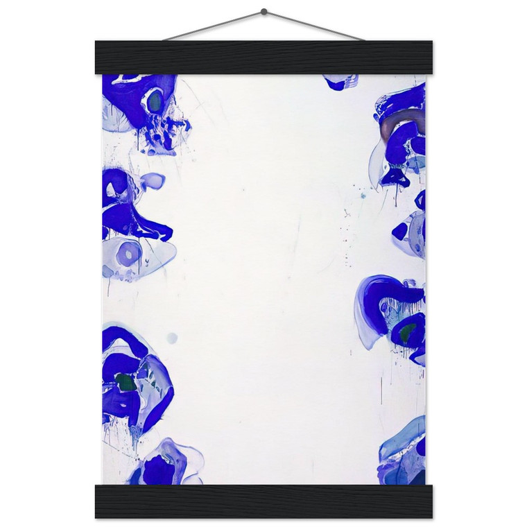 Sam Francis  Blue Balls Museum-Quality Matte Paper Poster with Hanger