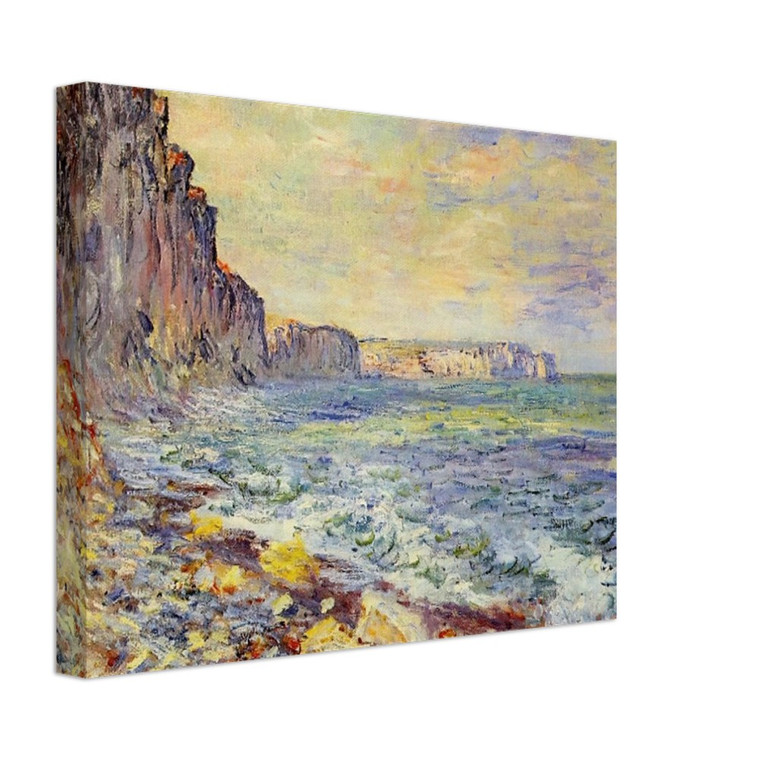 claude monet  Morning by the Sea Canvas