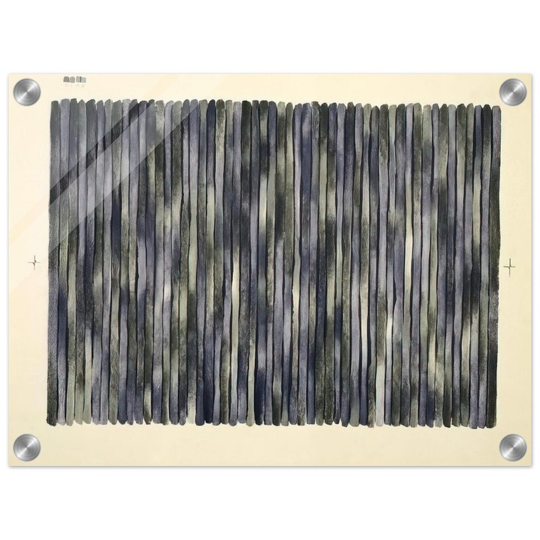 Gene Davis  Adams Rib  1980 Acrylic Print