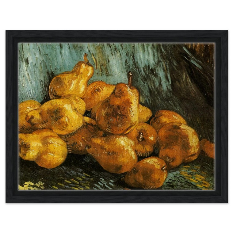 Vincent van Gogh  Still Life with Pears Framed Canvas