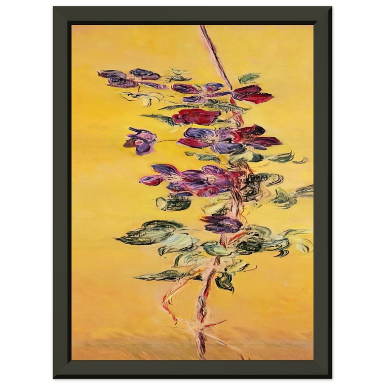 claude monet  Cobeas Premium Metal Framed Art Print / Poster