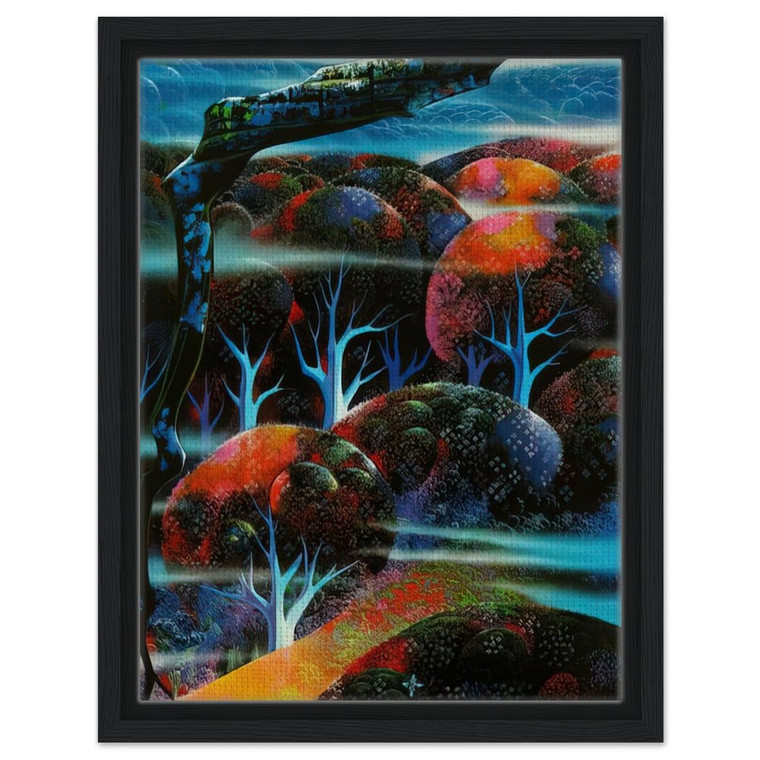 Eyvind Earle  Toccata and Fugue Framed Canvas