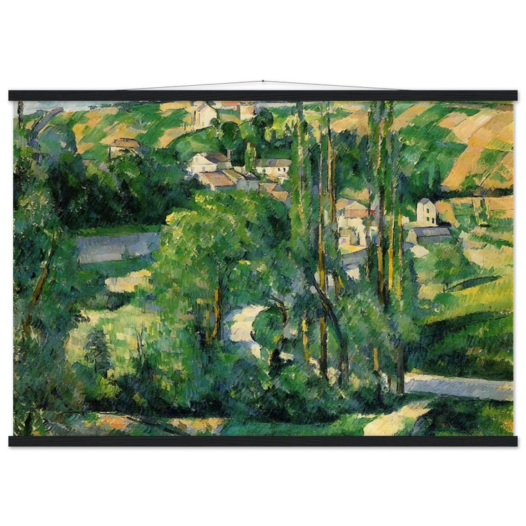 Paul Cezanne Cote du Galet at Pontoise Museum Matte Poster with Hanger