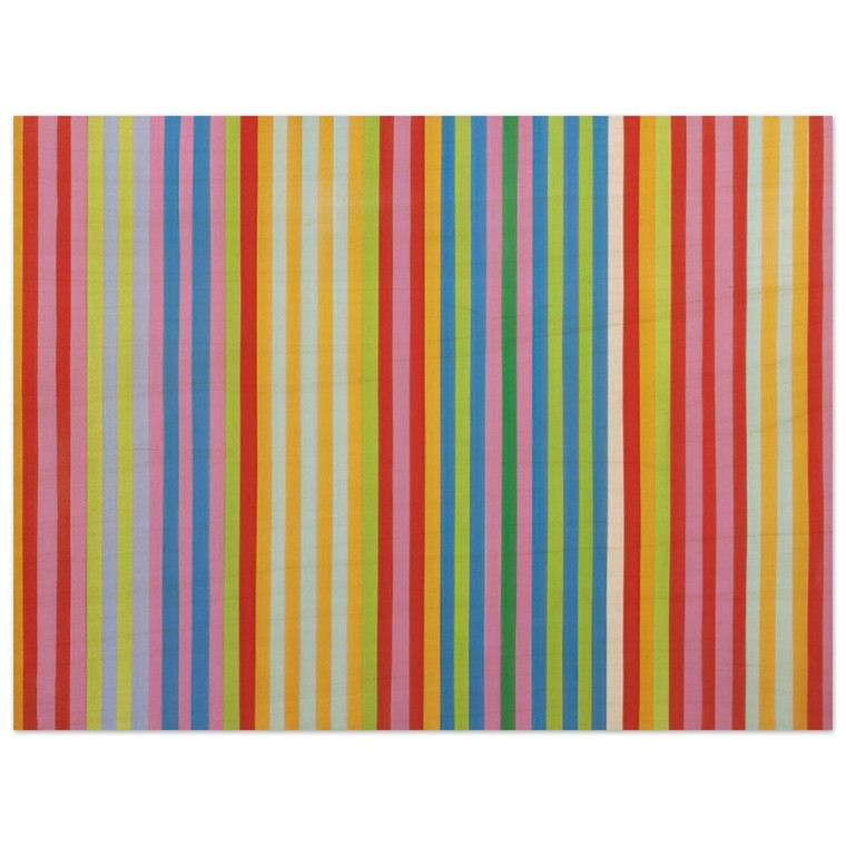 Gene Davis  Red Chatterbox  1967 Wood Print