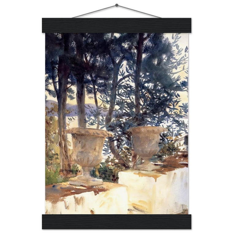 Sargent Corfu Terrace Museum-Quality Matte Paper Poster with Hanger
