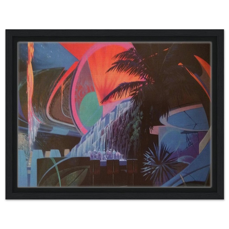 Syd Mead  Syd Mead N11 Framed Canvas