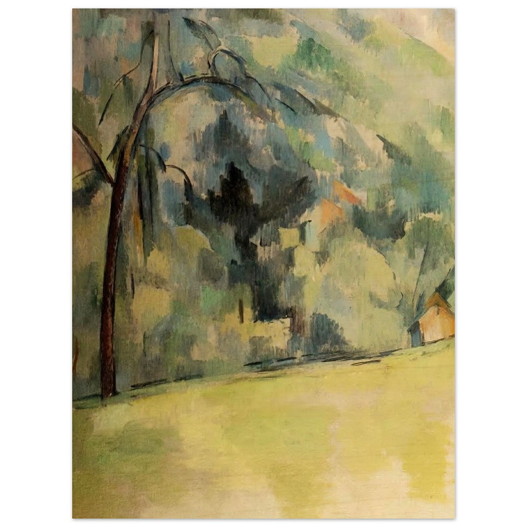 Paul Cezanne  Morning in Provence Wood Print