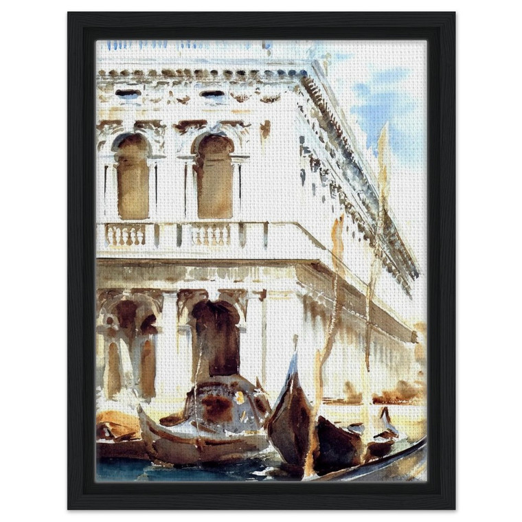 John Singer Sargent  The Libreria Framed Canvas