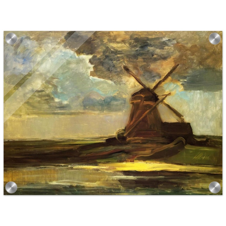 Piet Mondrian  Windmill in the Gein Acrylic Print