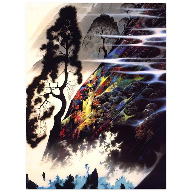 Eyvind Earle  Radiant Splendor Aluminum Print