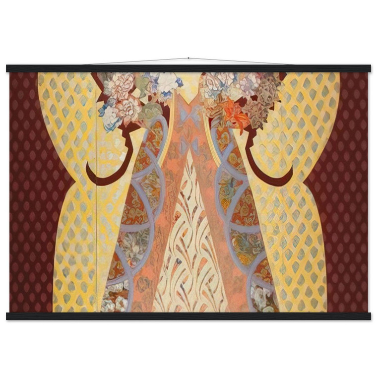 Miriam Schapiro Royal Presence 1982 Matte Paper Poster with Hanger