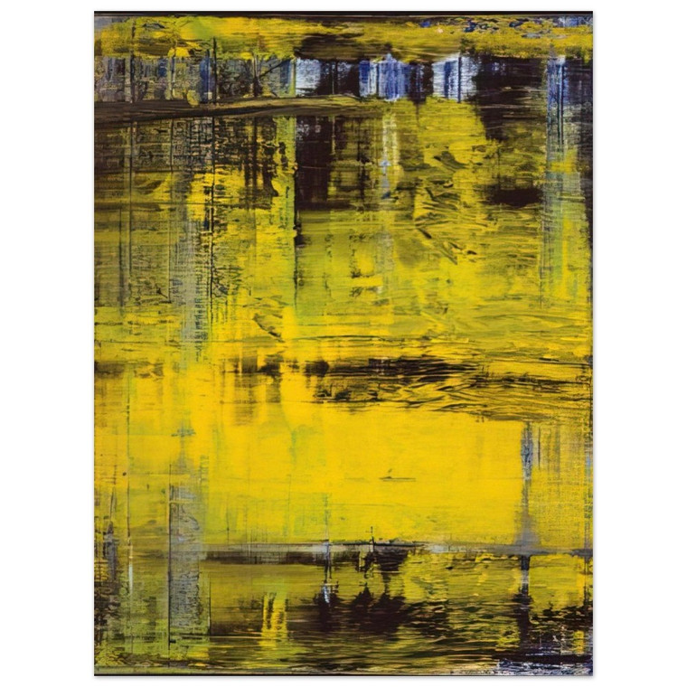 Gerhard Richter  ABSTRACT PAINTING NO 809 3 Aluminum Print
