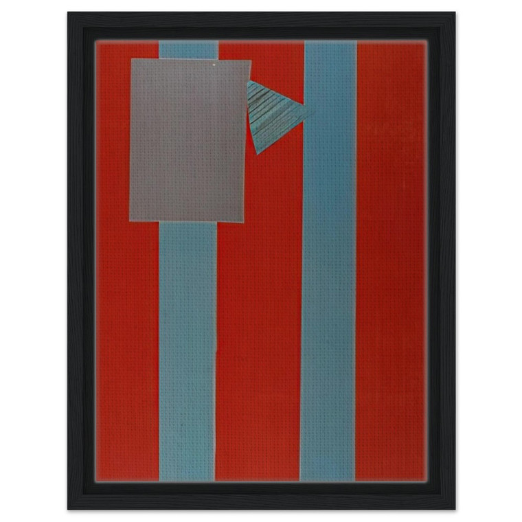 Sam Gilliam  Castle Banner 5 Framed Canvas