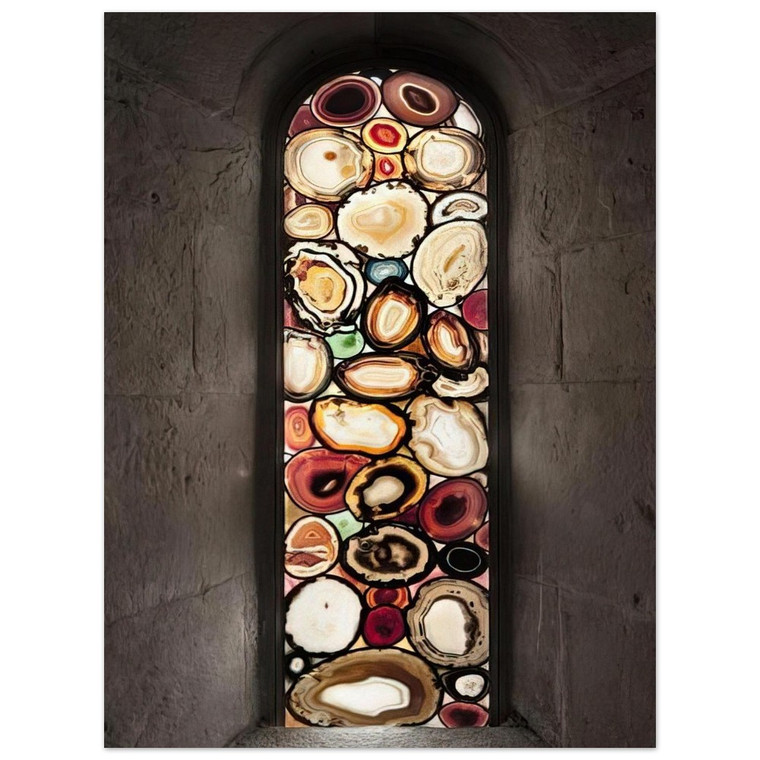 Sigmar Polke  AHATFENSTER 2009 1 Aluminum Print