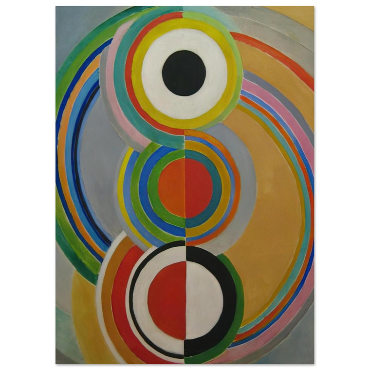 Sonia Delaunay  RYTHME 1 Fine Art Poster / Art Print