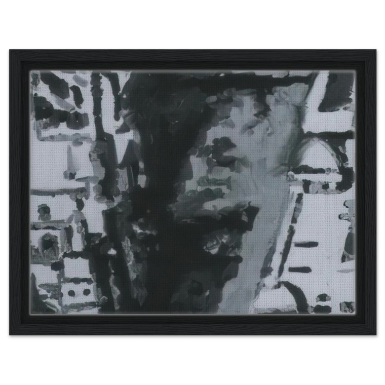Gerhard Richter  TOWNSCAPE M7 1968 Framed Canvas