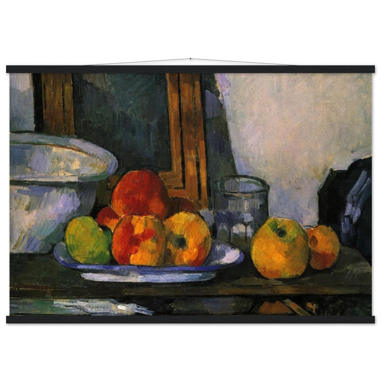 Cezanne Still life open drawer Museum-Quality Matte Paper Poster with Hanger