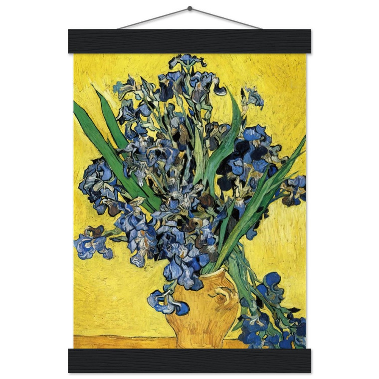 Vincent van Gogh Still Life with Irises Matte Paper Poster with Hanger
