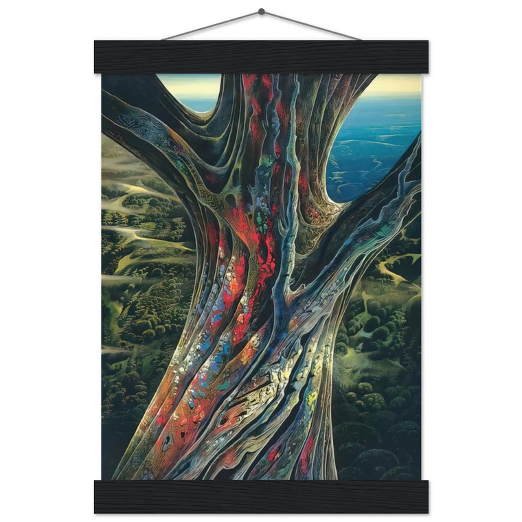 Eyvind Earle  The Great Jewel Tree Museum-Quality Matte Paper Poster with Hanger
