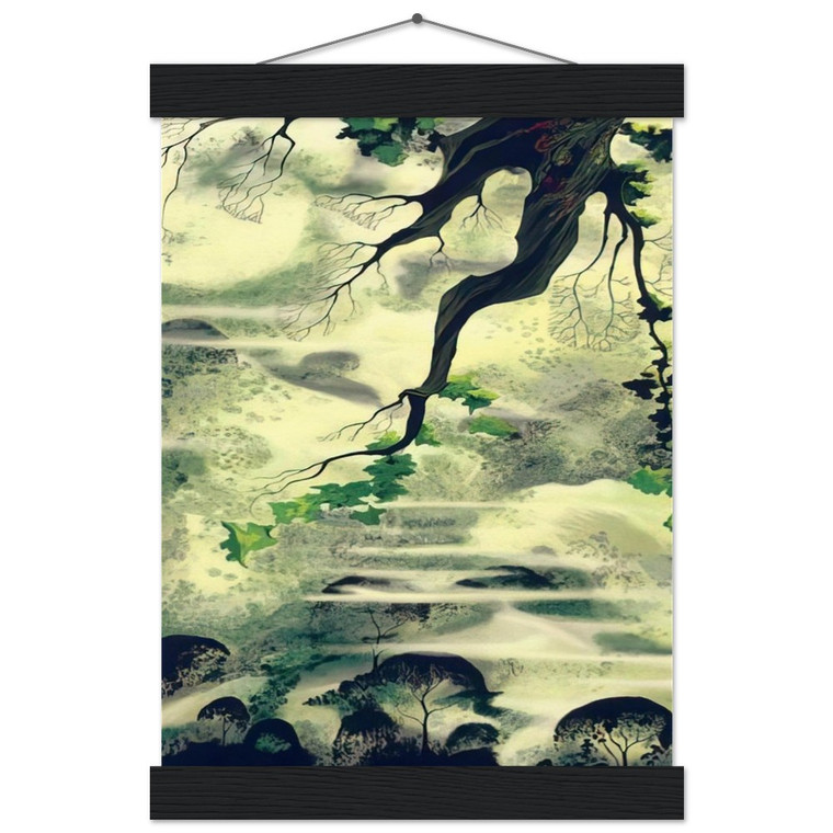 Eyvind Earle  Fog Bound Museum-Quality Matte Paper Poster with Hanger
