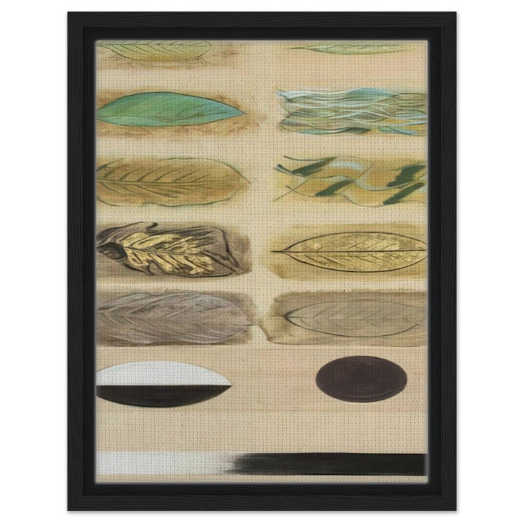 Morris Graves  Life Cycle of a Leaf  Expressionism Framed Canvas