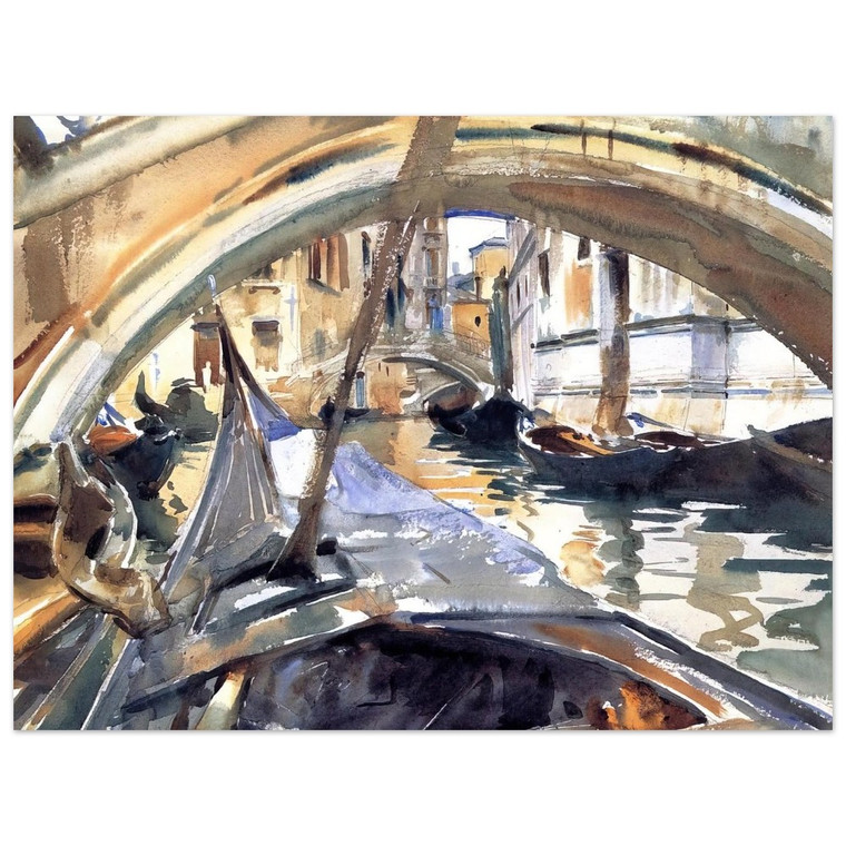 John Singer Sargent  Rio de Santa Maria Formosa Aluminum Print
