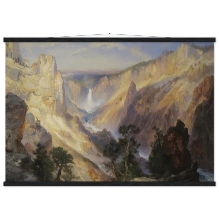 Thomas Moran Grand Canyon of Yellowstone Matte Paper Poster with Hanger