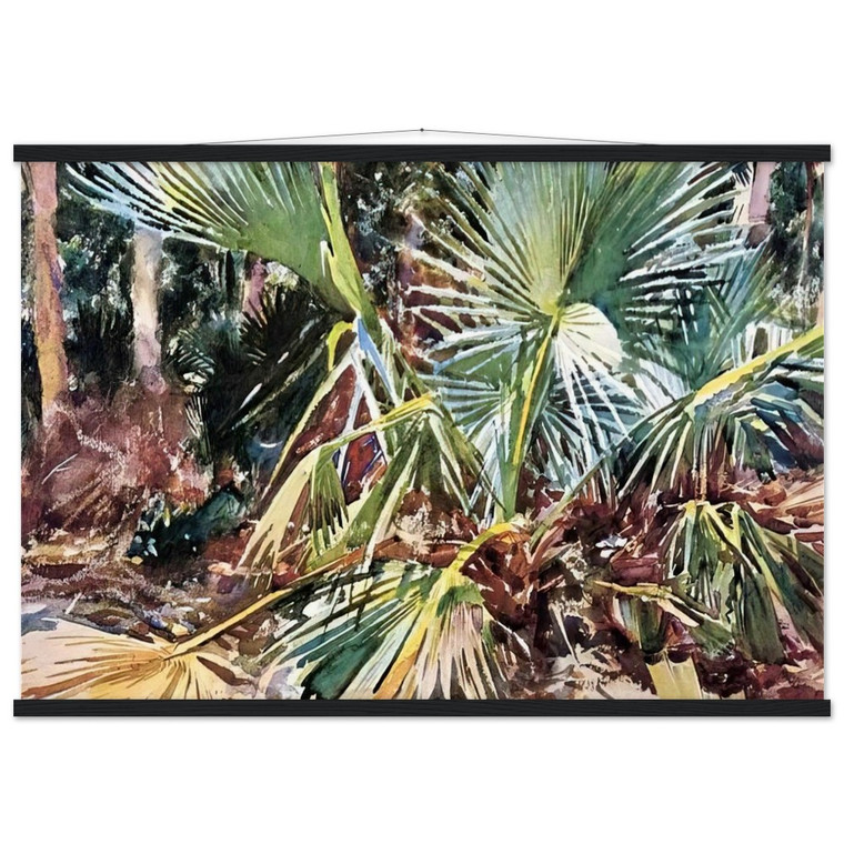Palmettos Florida Museum-Quality Matte Paper Poster with Hanger