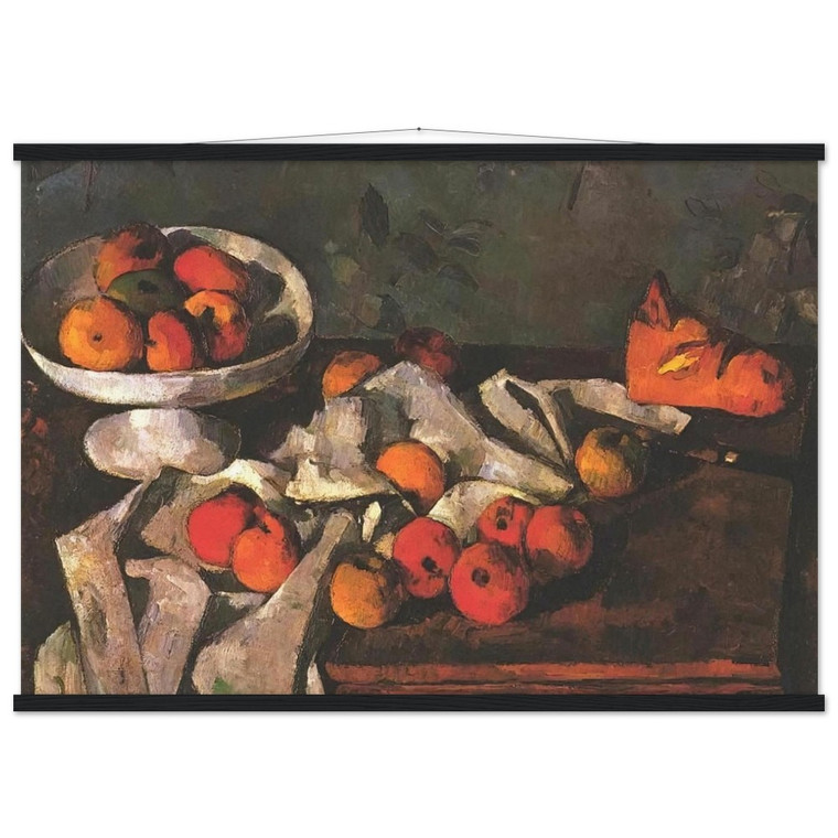 Cezanne Still Life Apples Museum-Quality Matte Paper Poster with Hanger