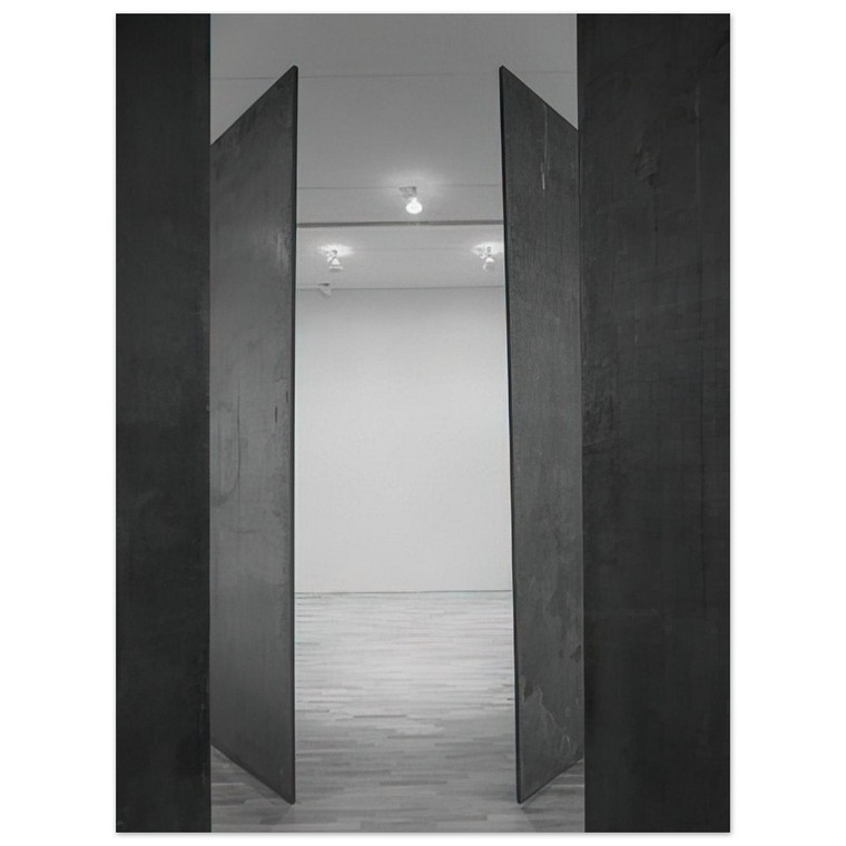 Richard Serra  CIRCUIT II 1972 Aluminum Print