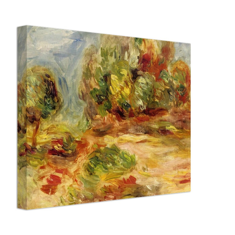 PierreAuguste Renoir  Cagnes Landscape Canvas